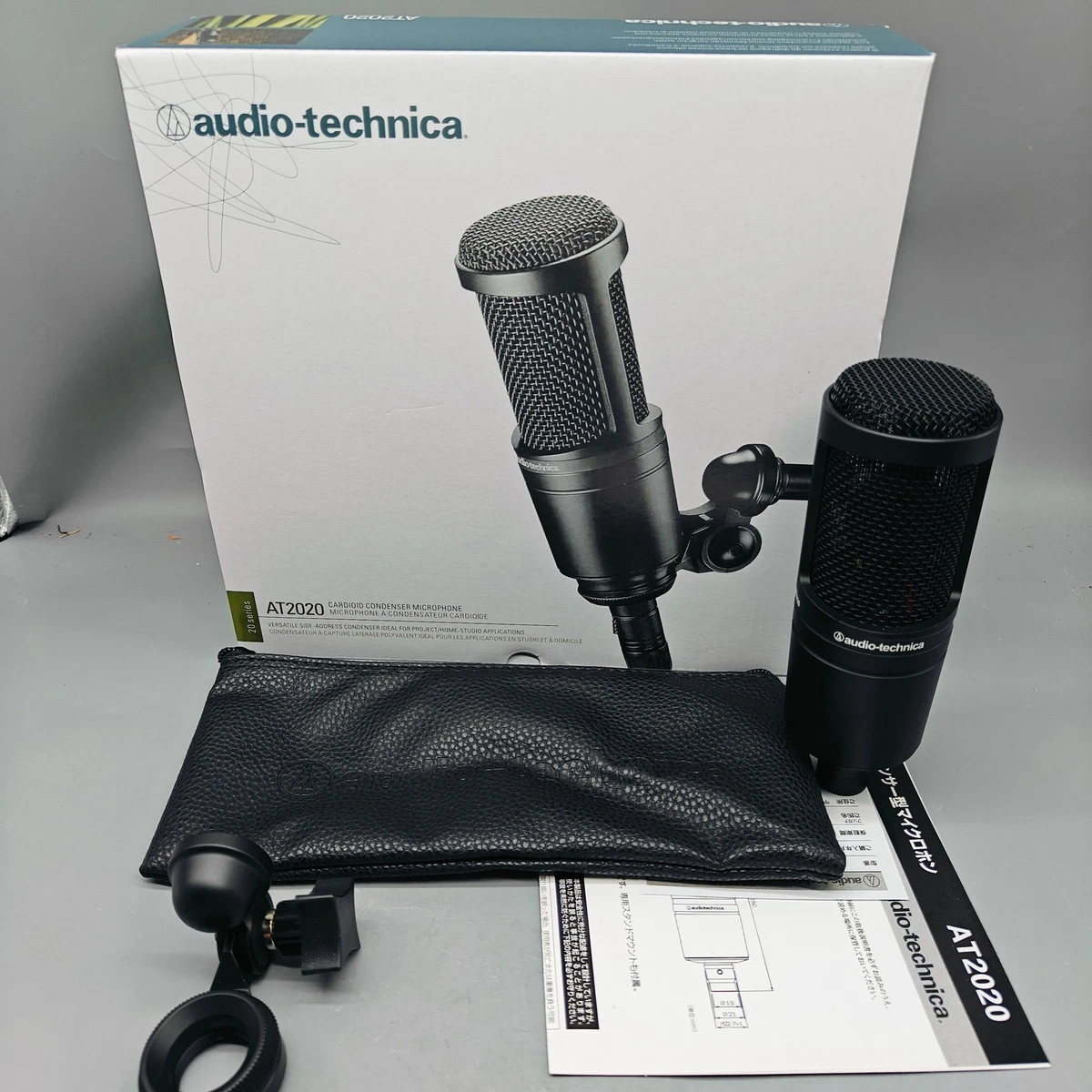 Audio-Technica AT2020 Pro Audio Microphones & Wireless Systems for