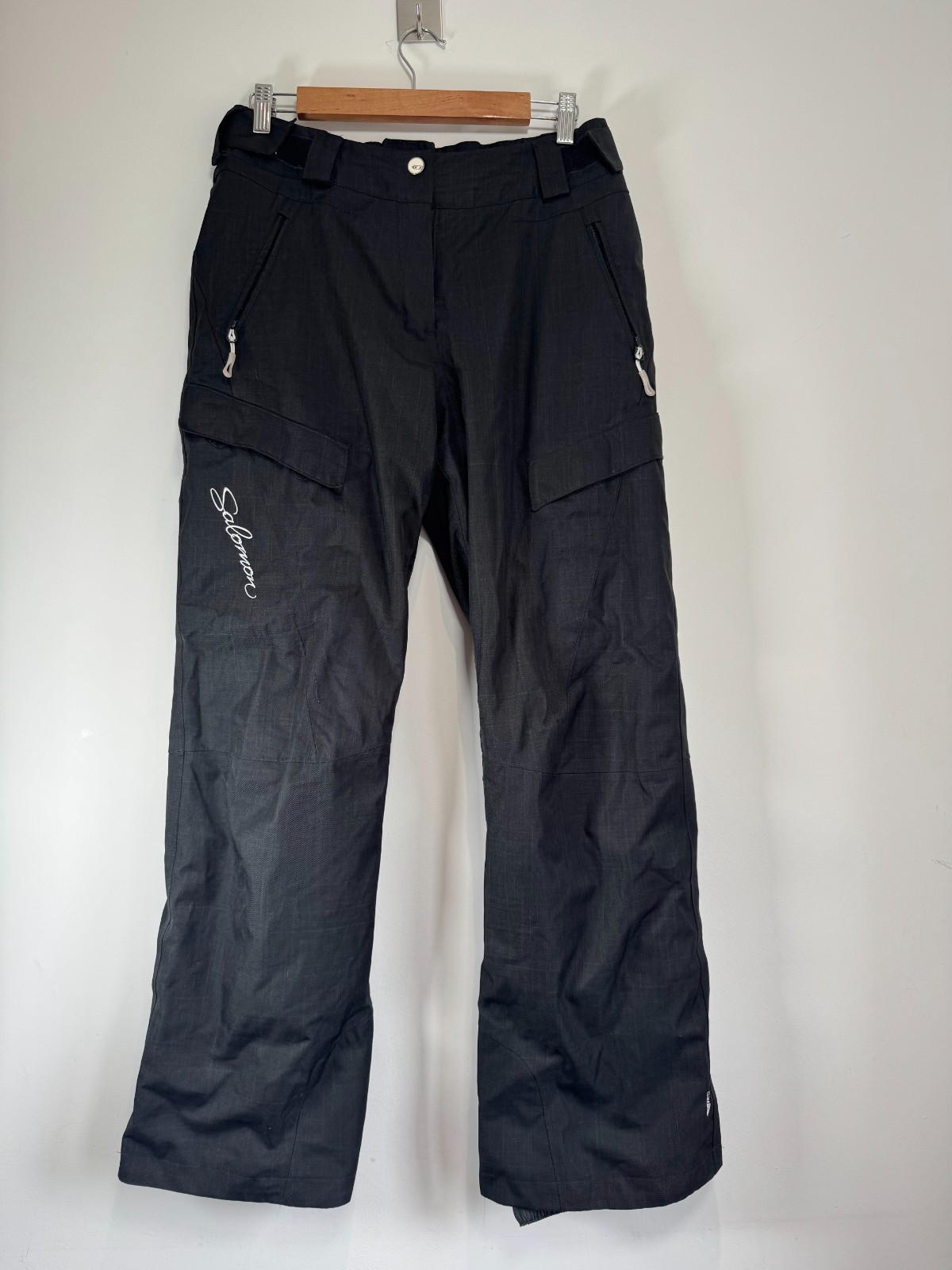 Salomon Pantalone Sci Donna Medium Nero Fantasy Clima Pro 10k ActiLOFT Isolamento