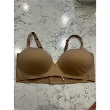 Tommy John Beige Comfort Smoothing Lightly Lined Wireless Bra Size 38D