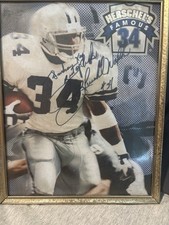 Herschel Walker Auto / Signed 8x10 Photo (Heisman, Pro Bowl) Dallas Cowboys