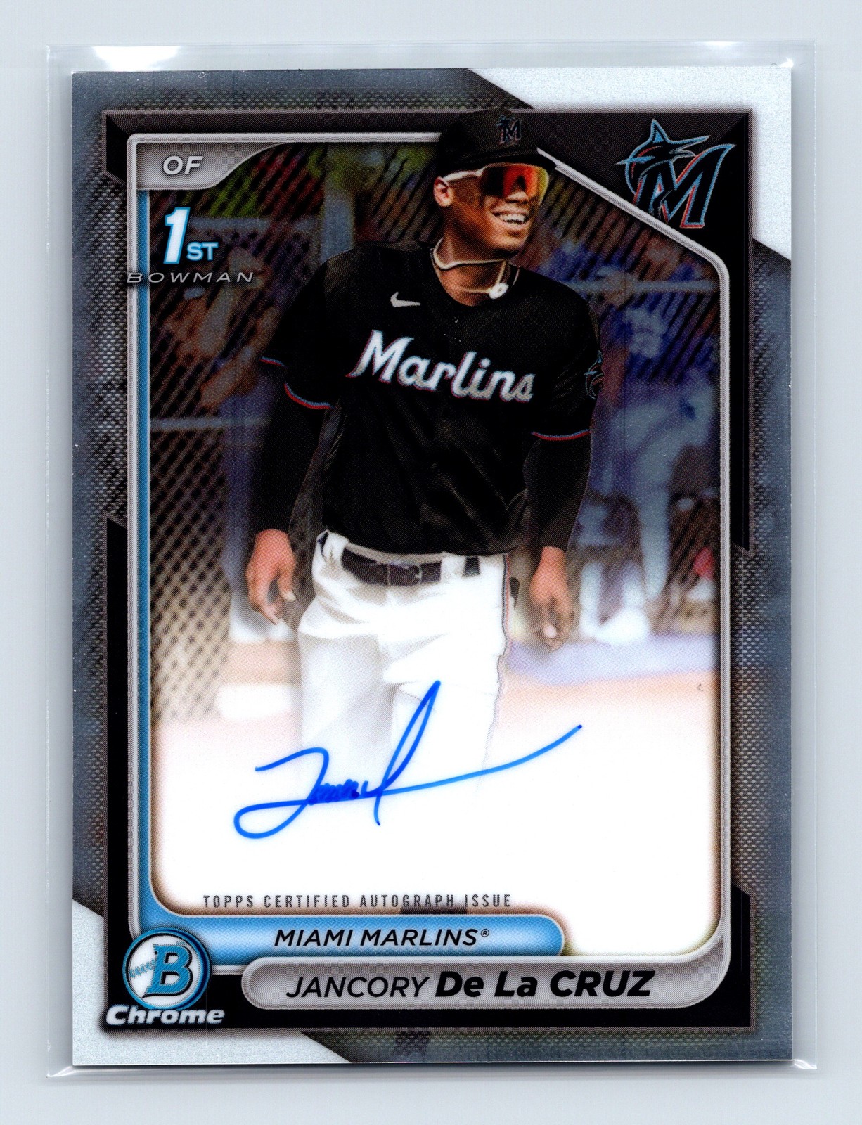 2024 Bowman Chrome Jancory De La Cruz 1st Prospects On Card Auto