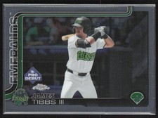 2025 Topps Pro Debut Chrome Base James Tibbs III Eugene Emeralds #PDC-166