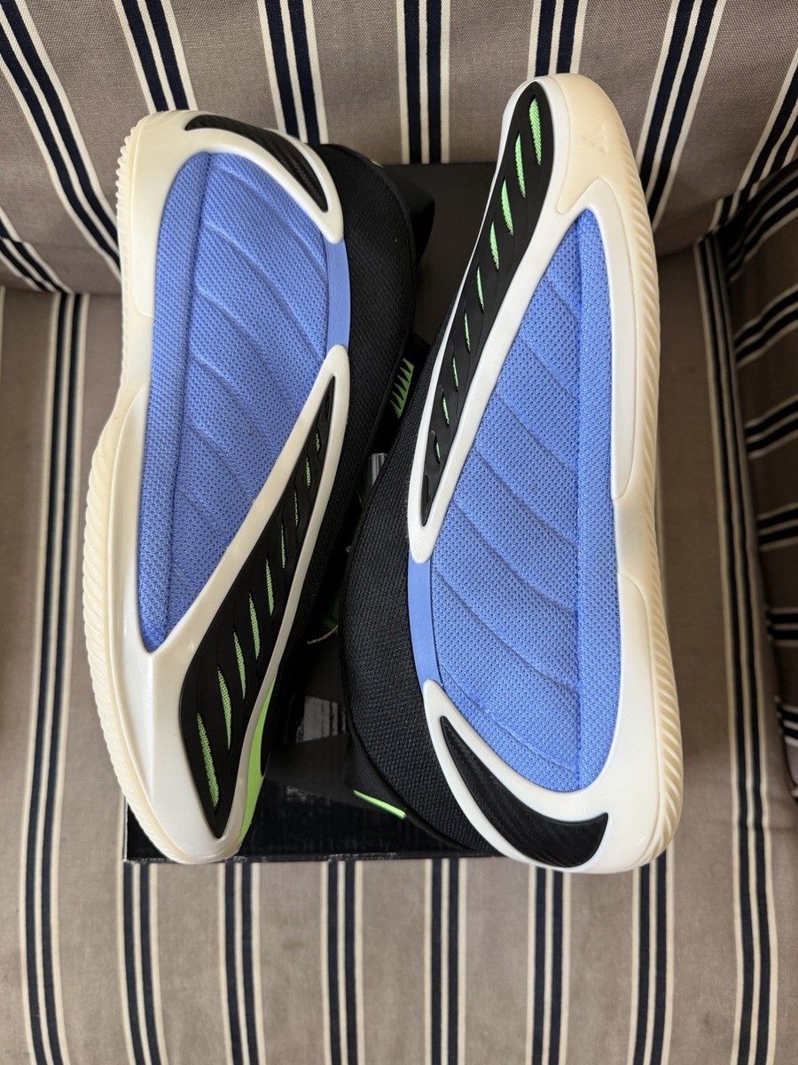 ADIDAS Anthony Edwards 2-Blue Fusion /Zero Metalic/Lime Burst
