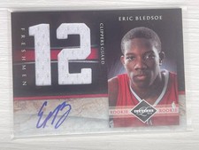 Eric Bledsoe 2010-11 Panini Limited Freshman Jumbo Autograph Auto Jersey RC /99