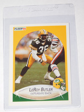 1990 FLEER FOOTBALL UPDATE LEROY BUTLER ROOKIE CARD #U-97