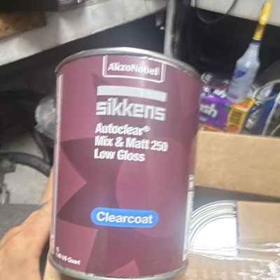 #ad sikkens Autoclear Mix amp; Matt250 Low Gloss Clearcoat 1L 1.06 US Quart 14 avail $55.00