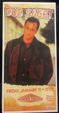 Bob Saget Comedy Concert Poster '06 Philly Tower Theatre 8.5x17
