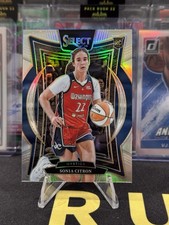 Sonia Citron RC 2025 Panini Select WNBA Silver Prizm Concourse Level #83 Mystics