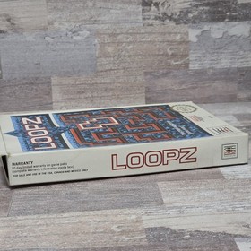 Loopz (Nintendo NES) Complete in Box CIB Authentic Tested 