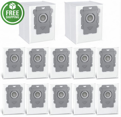 12pk Vacuum Bags for iRobot Roomba i3+ i4+ i5+ i6+ i7+, i8+ j5+ j6+ j7+ 8+ j5+