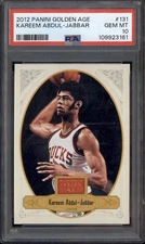 2012 Panini Golden Age #131 Kareem Abdul-Jabbar PSA 10