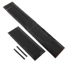 100Pcs Practical Silicone Clothes Hanger Grips Non Skid Strips for Closet Use