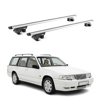 DachträGer GrundtäGer FüR Volvo 960 Kombi 1990-1998 90Kg Aluminium Silber 2X ABE