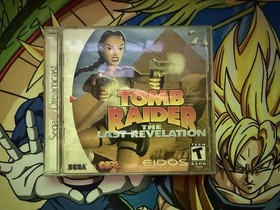 SEGA Dreamcast Launch Edition Home Console HKT-3020 Bundle Tested Tomb Raider