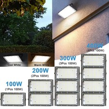 LED Floodlight Outside Light 100W-400W Security Flood Lights Outdoor Garden Lamp