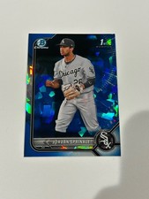 Jordan Sprinkle 2022 1st Bowman Sapphire Draft  Refractor #BDC-183 White Sox