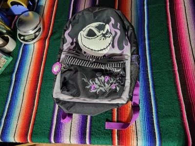 Disney Jack Skellington Nightmare Before Christmas Bioworld Backpack 