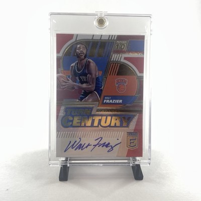 2022-23 Donruss Elite Walt Frazier Turn of The Century Red Auto /49 NY Knicks