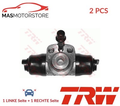 RADBREMSZYLINDER TROMMELBREMSE PAAR HINTEN TRW BWB111 2PCS P FÜR SEAT AROSA