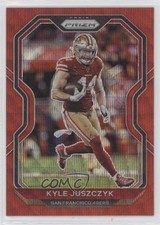 2020 Panini Prizm Red Wave Prizm 148/149 Kyle Juszczyk #289 rf2