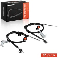 FRANKBERG 2x HANDBREMSSEILE L+R passend für HYUNDAI I10 TROMMELBREMSE