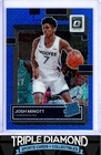 2022-23 Panini Donruss Optic Josh Minott Rated Rookie Blue Choice #01/24 F67
