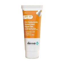 The Derma Co 1 Hyaluronic Sunscreen Aqua Gel SPF 50 PA I For Oily, Dry, Acn