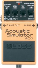 Boss AC-3 Acoustic-Guitar Modeler - NEU