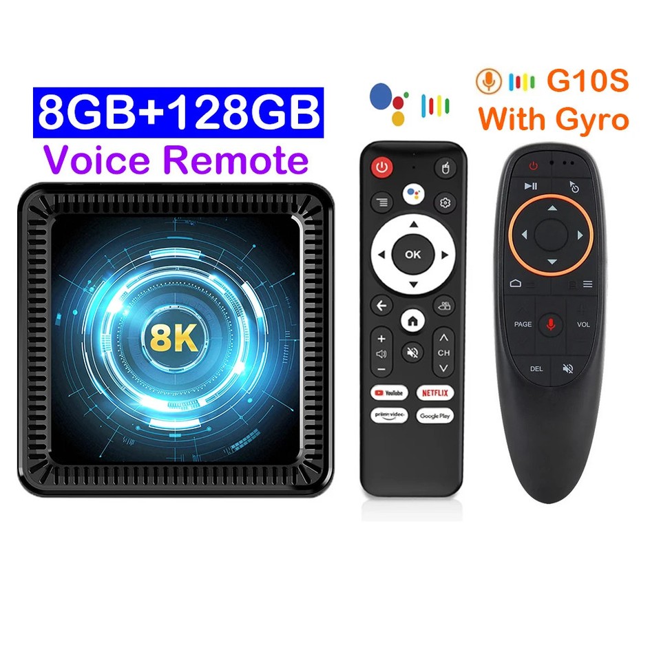 Q19 Android TV Box H618 8K Media Player 8GB RAM 256GB ROM WiFi 6 BT 6.0 ...