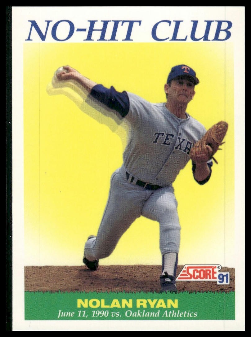 1991 Score #701 Nolan Ryan