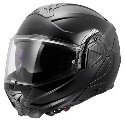 LS2 FF910 Advant II Solid Motorradhelm (Schwarz) Gr: M (57)