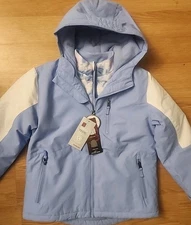 New Swiss Tech Girls 3-in-1 Systems Winter Jacket with Hood, Size M 7/8