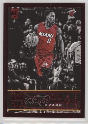 2015-16 Panini Replay Red 24/49 Josh Richardson #90 Rookie RC 8ww