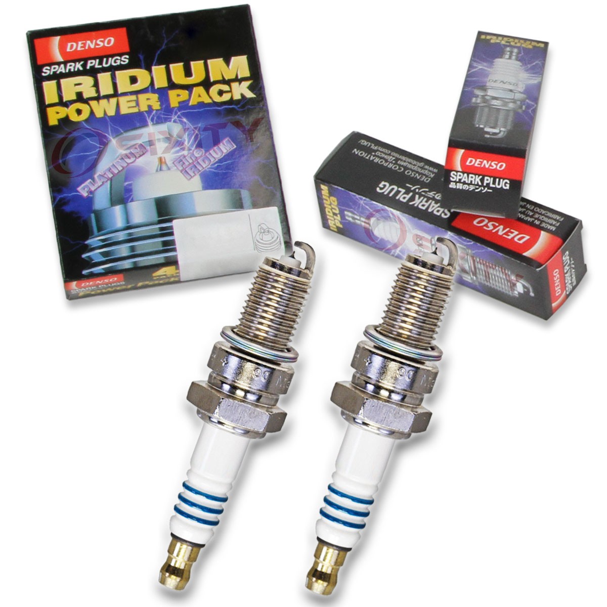 2 pc Denso Iridium Power Spark Plug for Suzuki C50T Boulevard 2005 Tune Up dq