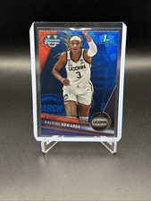 AALIYAH EDWARDS 2024 Bowman U Chrome Blue Cracked Ice UCONN MYSTICS