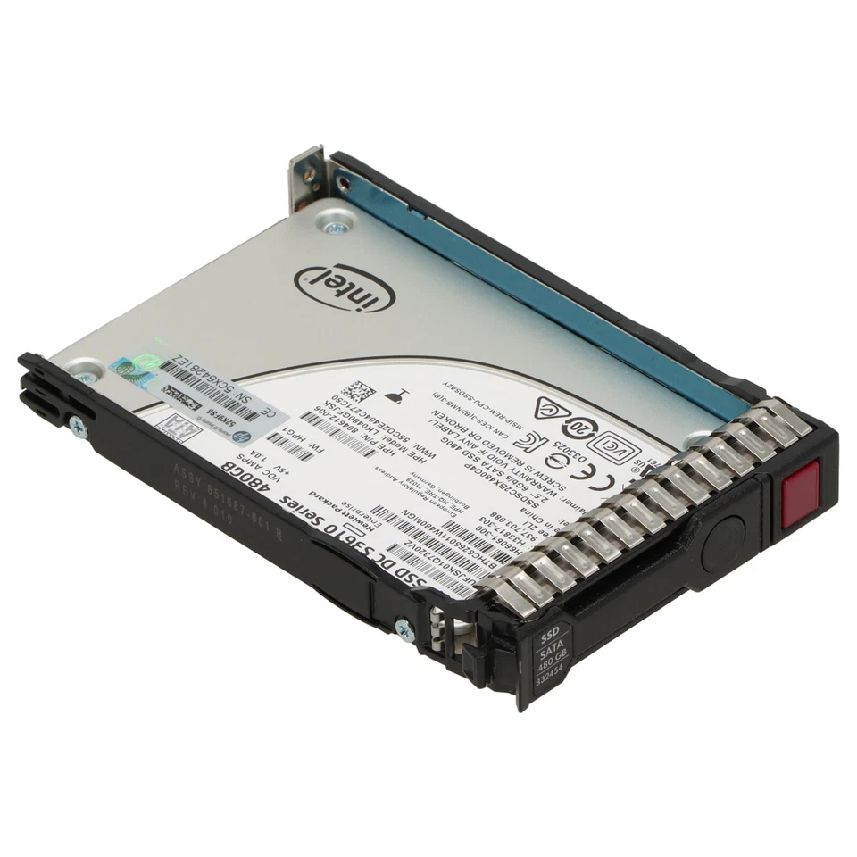 HPE SATA-SSD 480GB SATA 6G MU PLP SFF - 832454-001 832414-B21