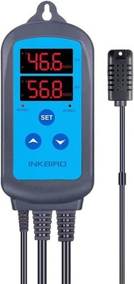 Inkbird IHC-200 Feuchtigkeitsregler 220V Play & Plug Hygrostat, Luftbefeuchter