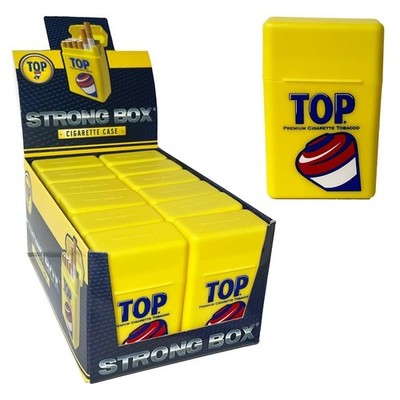 Top Strong Box Cigarette Case - King Size Cigarettes (12 Boxes)