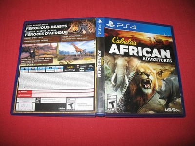 Playstation 4 PS4 / Cabela's African Adventures / Original & Tested