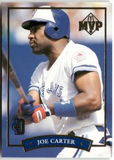 1992 Donruss McDonald's canada MVP #2 Joe Carter Blue Jays Gold