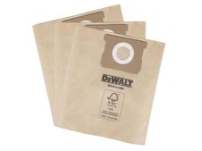 Dewalt DXVA19-4204 Dust Bag 3 Pack - Easy Attach, Fits Multiple Models