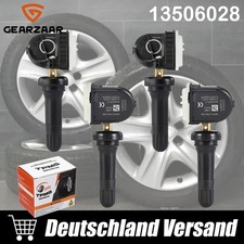 4X RDKS Reifendrucksensor TPMS Sensor 13506028 Für Opel Astra K Astra J Insignia