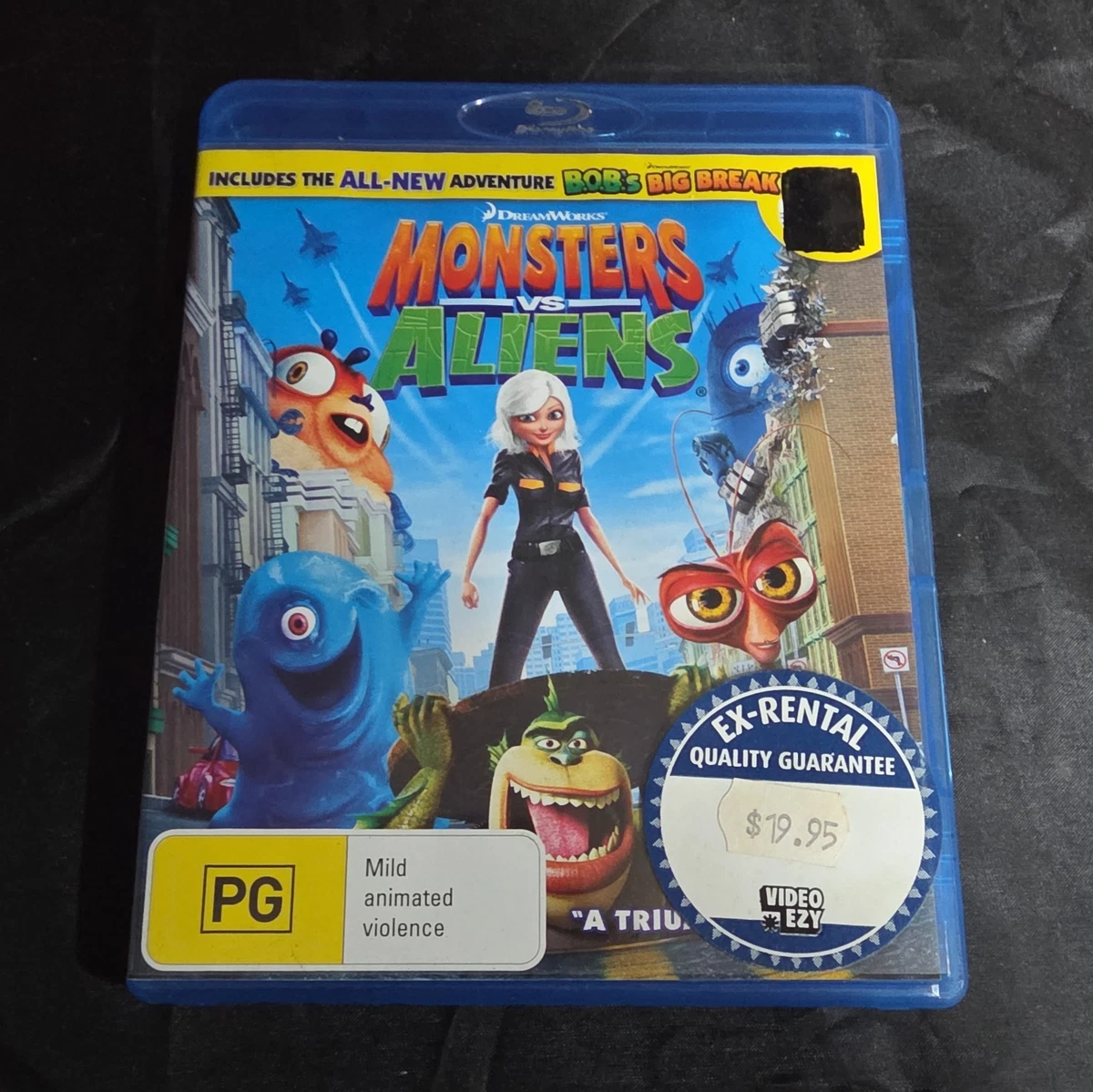 Monsters Vs. Aliens (Blu-ray, 2009)