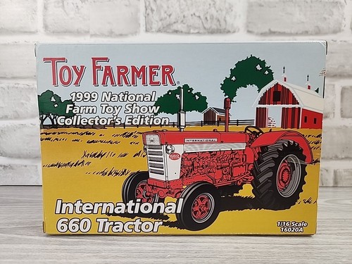ERTL 1:16 Toy Farmer International 660 Diecast Tractor 1999 N.F.T.S. 16020A - Picture 2 of 13