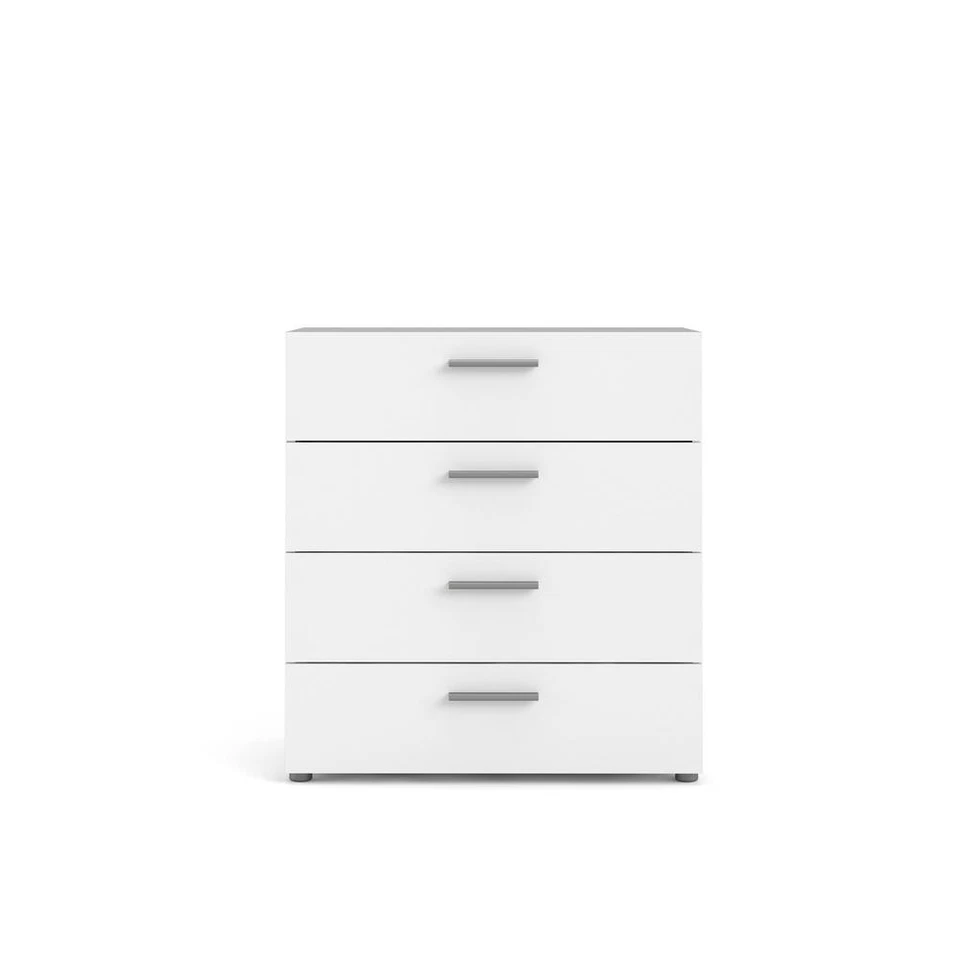 Austin 4 Drawer Chest - White - Image 3 of 4