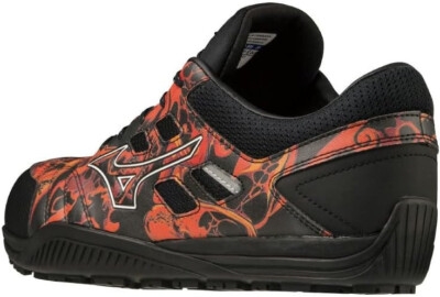 ミズノ MIZUNO オールマイティTD2 11LF1GA230895 MIZUNO WORKING Safety Shoes ALMIGHTY TD2 11L F1GA2308 Orange White