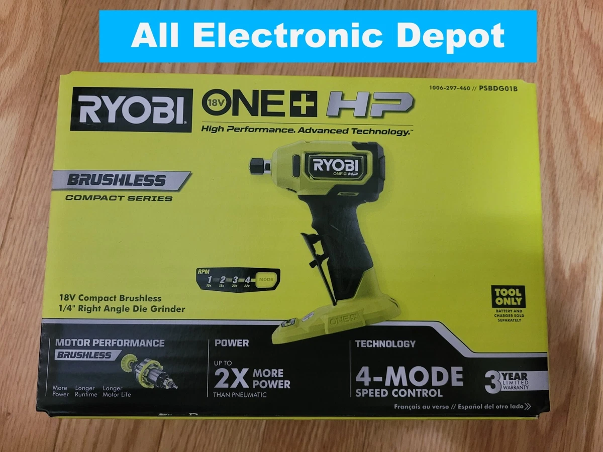 Ryobi die sale grinder 18v