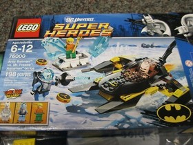 Lego 76000 Superheroes Arctic Batman Vs Me. Freeze Complete Set W/ box & Manual