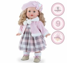 Puppe Annabell Mädchen 42 cm mit langen Haaren Schlafaugen Puppenkleid Spielzeug