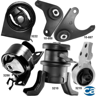 Engine Mount & Trans. Mount W. Diff. Mounts 6Pcs Set for Ford Escape V6 3.0L